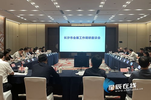 樹立數字化意識，共繪長沙會展業高質量發展新藍圖——長沙會展工作調研座談會召開
